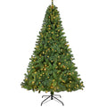 Artificial Fir 7'6" Christmas Tree Holiday Decoration 350 LED Lights