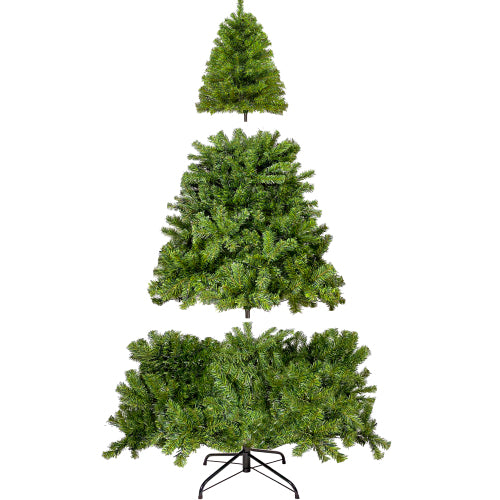 Artificial Fir 7'6" Christmas Tree Holiday Decoration 350 LED Lights